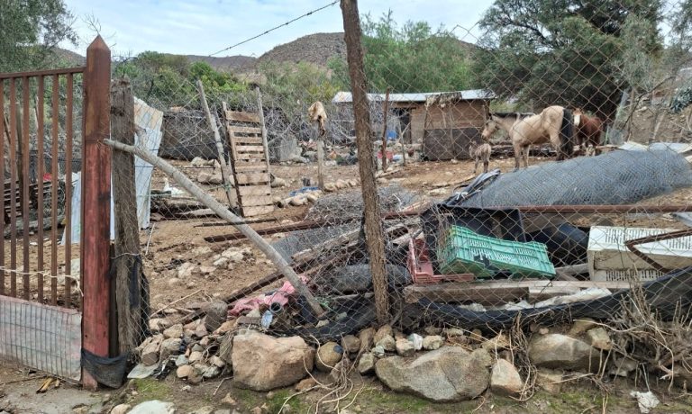 Lluvias afectan gravemente a comunidades rurales y personas mayores en la Región de Coquimbo